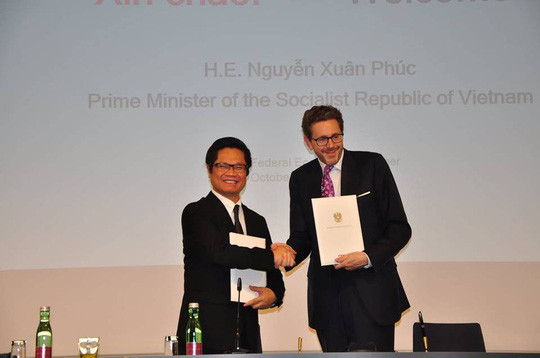  Chủ tịch VCCI Vũ Tiến Lộc và Chủ tịch VKO