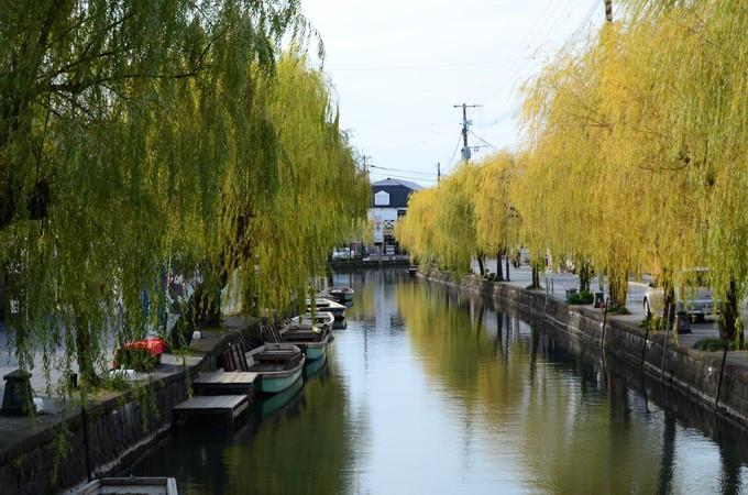 Điểm thu hút chính của Yanagawa là trải nghiệm ngồi thuyền ngắm cảnh quanh thị trấn. Nếu như ở Italy, những chiếc thuyền chở khách gọi là gondola, ở Yanagawa gọi là 