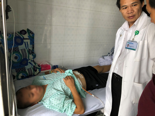  Sức khỏe bệnh nhân dần phục hồi sau khi lấy sỏi