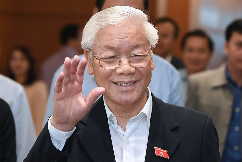 Tổng bí thư, Chủ tịch nước Nguyễn Phú Trọng. Ảnh: Minh Thăng