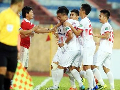 Nam Định đã trụ hạng thành công.