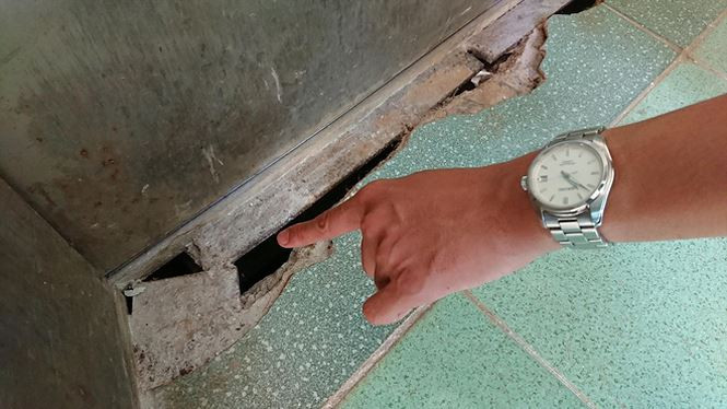  Hệ thống thang máy của Bệnh viện Đa khoa Đắk Nông bị hư hỏng 