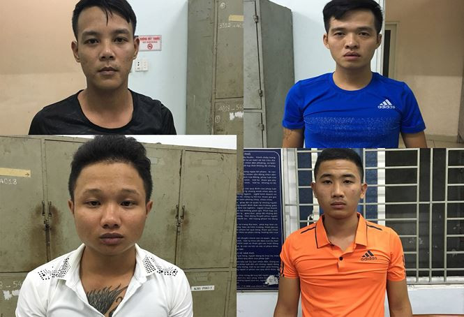 Nhóm đồng phạm của Năm tại công an.