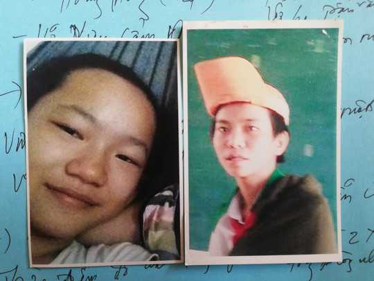 Hình ảnh bé Uyên và Hùng. Ảnh do gia đình cung cấp