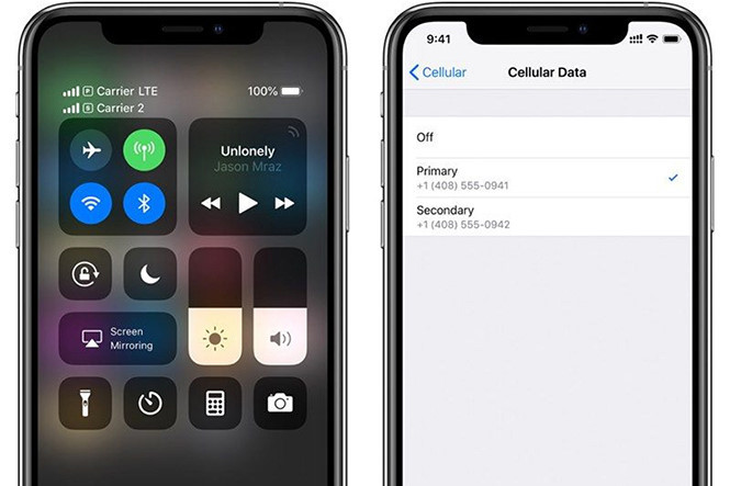  Loạt iPhone 2018 hỗ trợ 2 SIM, bao gồm 1 eSIM và 1 SIM vật lý