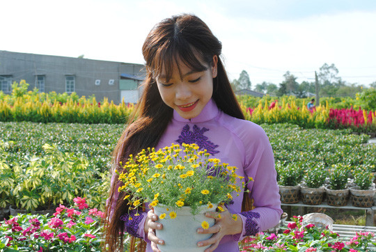  Hoa kiểng là một trong những thế mạnh của làng hoa Sa Đec