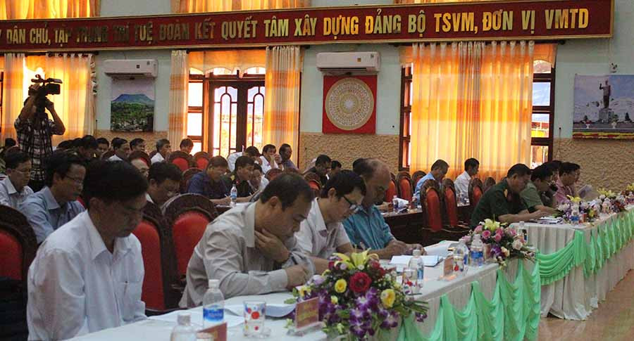 Các đại biểu dự Hội nghị. Ảnh: Anh Huy