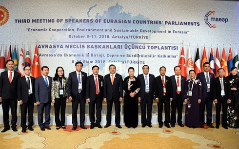  Chủ tịch Quốc hội Nguyễn Thị Kim Ngân cùng đoàn công tác.