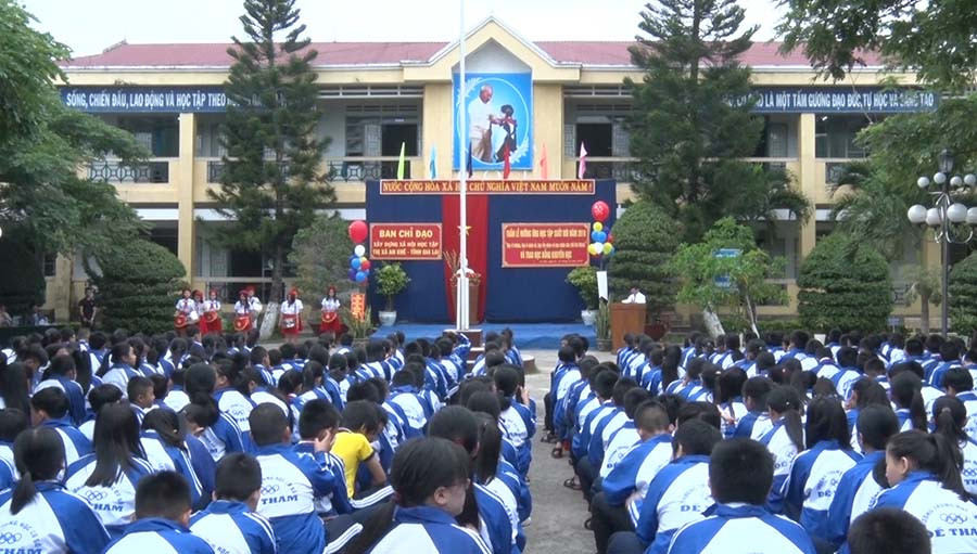 Quang cảnh lễ phát động. Ảnh: Ngọc Minh Quang cảnh lễ phát động. Ảnh: Ngọc Minh
