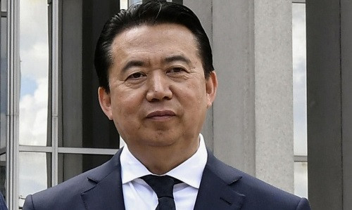 Chủ tịch Interpol Mạnh Hoành Vĩ. Ảnh: Reuters. Chủ tịch Interpol Mạnh Hoành Vĩ. Ảnh: Reuters.