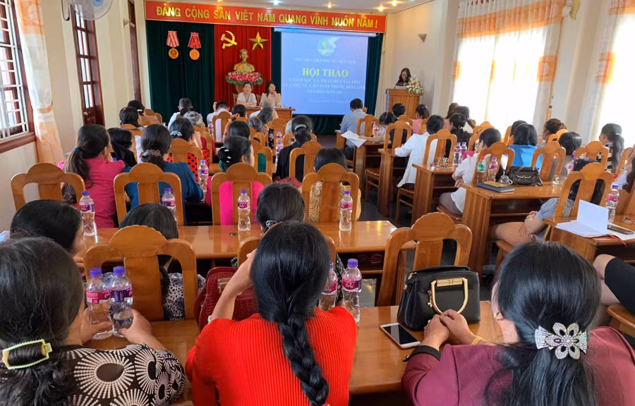 Quang cảnh hội thảo. Ảnh: Hoàng Ngọc