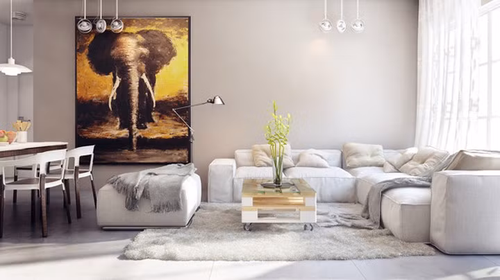 Phong cách đương đại được thiết kế chú trọng vào không gian sử dụng.