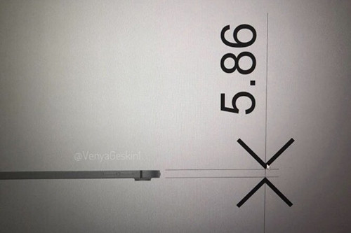 iPad Pro 2018 có thể mỏng chỉ 5,86 mm với các cạnh được làm vuông vức. iPad Pro 2018 có thể mỏng chỉ 5,86 mm với các cạnh được làm vuông vức.