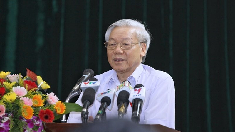 Tổng bí thư Nguyễn Phú Trọng. Ảnh: Lê Anh Dũng