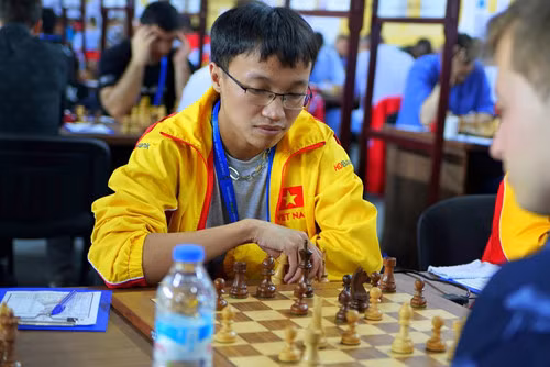 Nguyễn Ngọc Trường Sơn duy trì hiệu suất thi đấu tốt nhất tuyển cờ vua Việt Nam