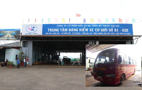 Bỏ lọt lỗi kỹ thuật của xe 81B-013.94T, 2 đăng kiểm viên và 1 dây chuyền đăng kiểm tại Trung tâm Đăng kiểm xe cơ giới 81-02D bị đình chỉ chức danh và hoạt động Bỏ lọt lỗi kỹ thuật của xe 81B-013.94T, 2 đăng kiểm viên và 1 dây chuyền đăng kiểm tại Trung tâm Đăng kiểm xe cơ giới 81-02D bị đình chỉ chức danh và hoạt động