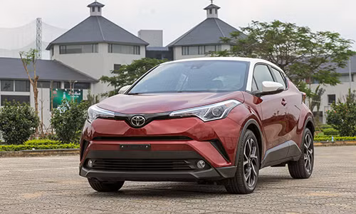 Toyota C-HR 2019 được doanh nghiệp tư nhân nhập khẩu về Việt Nam. Ảnh: Lương Dũng.
