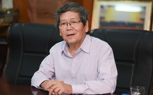 Ông Vũ Ngọc Hoàng – nguyên Phó Trưởng ban Thường trực Ban Tuyên giáo Trung ương. (ảnh: Vũ Toàn)