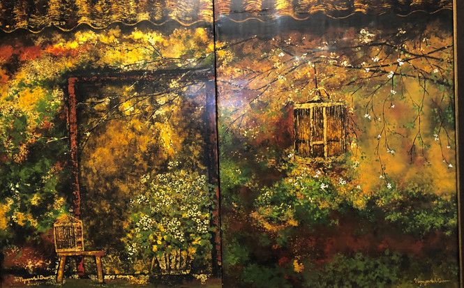 Tranh của các họa sĩ Việt nhẹ nhàng