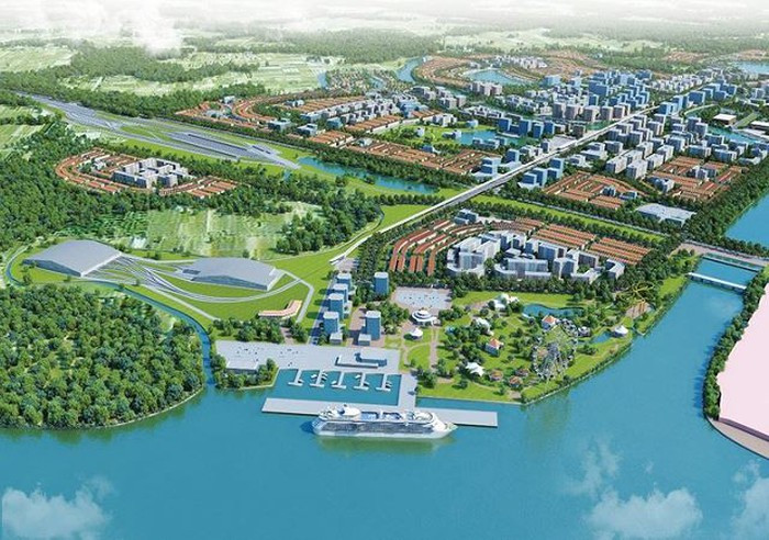  Phối cảnh khu đô thị cảng Hiệp Phước