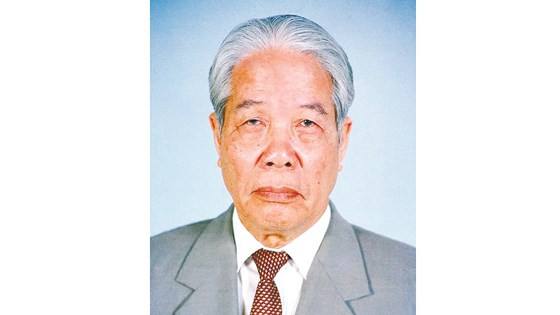 Nguyên Tổng Bí thư Đỗ Mười
