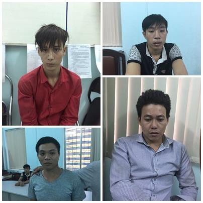 Băng nhóm Bảo Anh tại cơ quan điều tra  Băng nhóm Bảo Anh tại cơ quan điều tra
