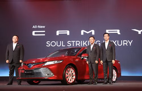 Thái Lan trở thành thị trường đầu tiên trong Đông Nam Á phân phối Toyota Camry mới