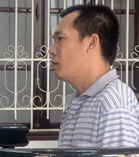  Trần Văn Lộc tại tòa.