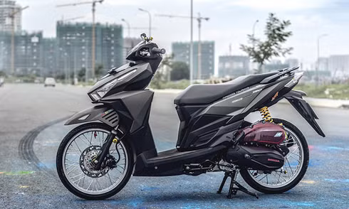 Honda Vario độ tại Sài Gòn. 