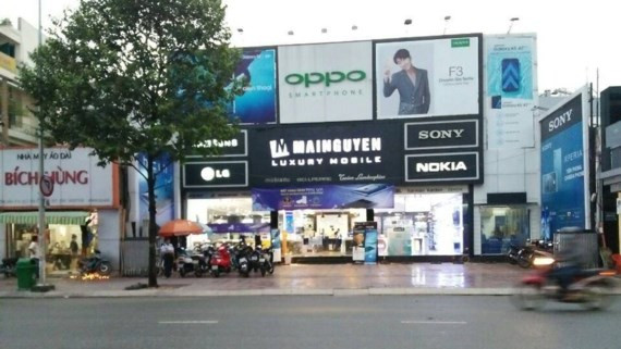 Cửa hàng Mai Nguyên nơi xảy ra vụ việc.