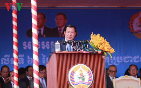 Chủ tịch CPP - đương kim Thủ tướng Campuchia Hun Sen. Chủ tịch CPP - đương kim Thủ tướng Campuchia Hun Sen.