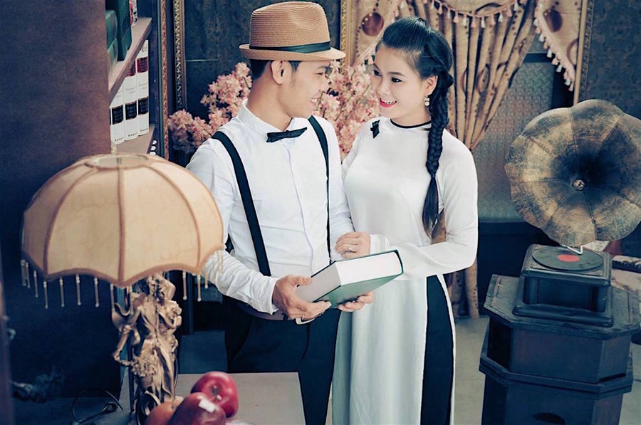 Bức ảnh cưới được thực hiện tại Phong Casta. Ảnh: Phan Tiêu Phong Bức ảnh cưới được thực hiện tại Phong Casta. Ảnh: Nhân vật cung cấp