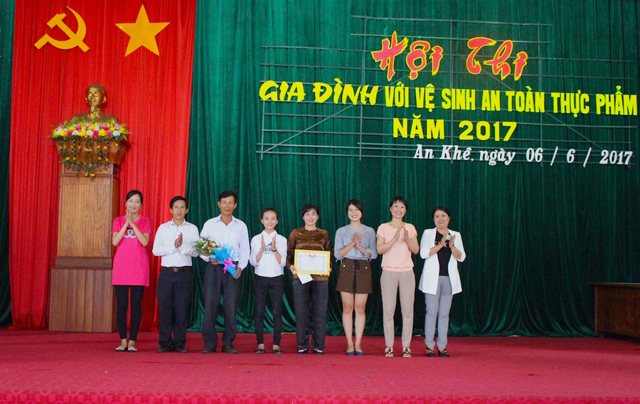 Đội phường An Phú xuất sắc giành giải nhất tại Hội thi. Ảnh: Hồng Thi