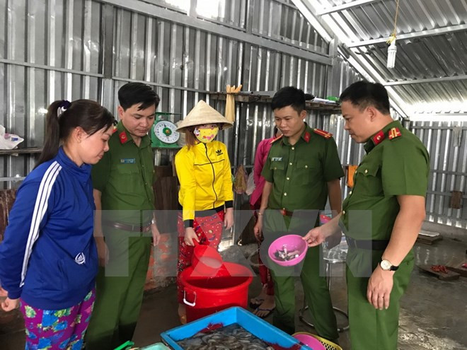 Tang vật thu giữ tại hiện trường.