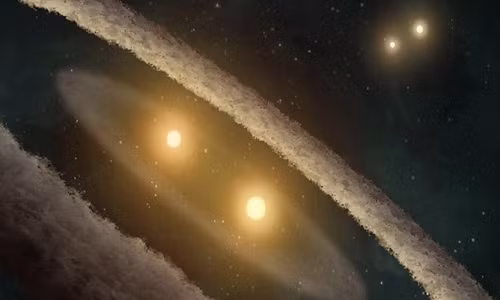 Các nhà thiên văn cho rằng Mặt Trời hình thành trong hệ sao nhị phân. Các nhà thiên văn cho rằng Mặt Trời hình thành trong hệ sao nhị phân.