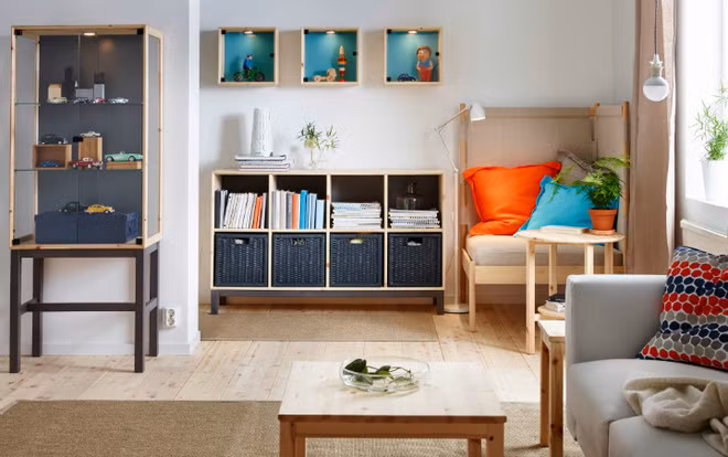 Làm đẹp tường bằng khung tranh.