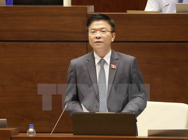 Bộ trưởng Bộ Tư pháp Lê Thành Long.