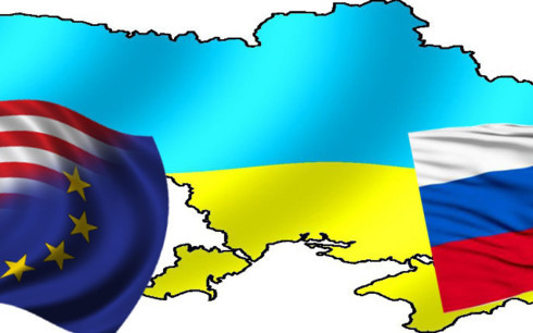 Cuộc cạnh tranh địa chính trị giữa Mỹ và Nga quanh Ukraine. Ảnh: London Globalist.