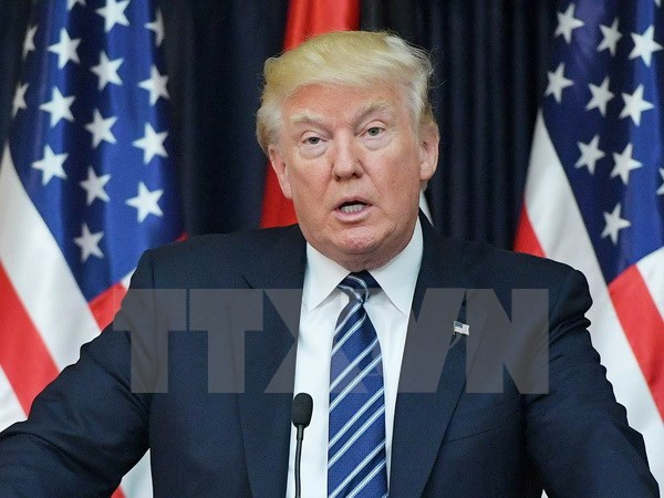 Tổng thống Mỹ Donald Trump. (Ảnh: AFP/TTXVN)