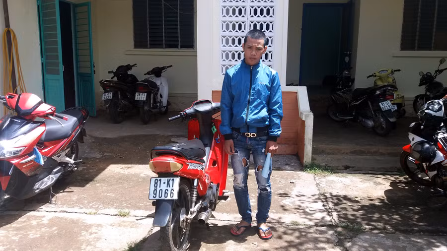 Thiếu niên chơi ngông cùng phương tiện bị tạm giữ: Ảnh N.H