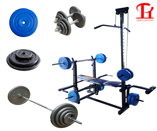  Bộ giàn tập tạ tập thể hình tại nhà