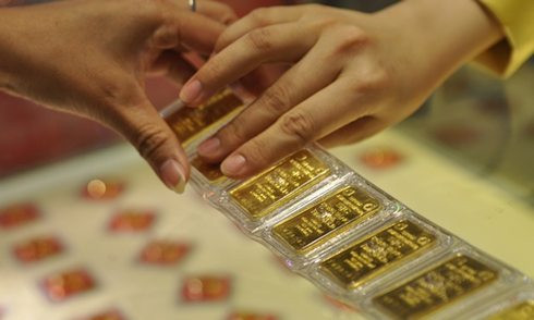 Giá vàng trong nước đang tăng theo thế giới Giá vàng trong nước đang tăng theo thế giới