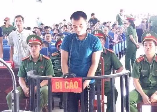  Bị cáo Nguyễn Văn Cường tại phiên tòa