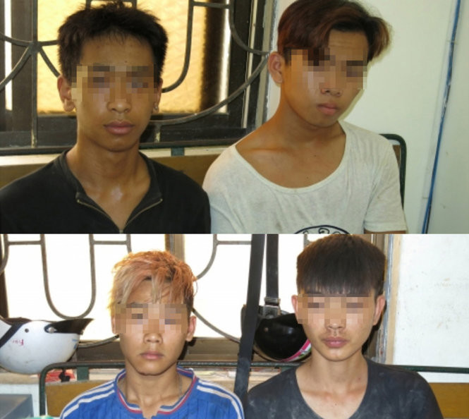 Nhóm 4 đối tượng tổ chức cướp tài sản với thủ đoạn táo tợn tại Hải Phòng - Ảnh: Công an cung cấp Nhóm 4 đối tượng tổ chức cướp tài sản với thủ đoạn táo tợn tại Hải Phòng - Ảnh: Công an cung cấp
