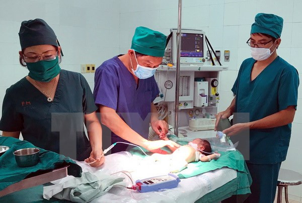 Bé N.B.P.T được điều trị tại Bệnh viện Nhi đồng Đồng Nai. Bé N.B.P.T được điều trị tại Bệnh viện Nhi đồng Đồng Nai.