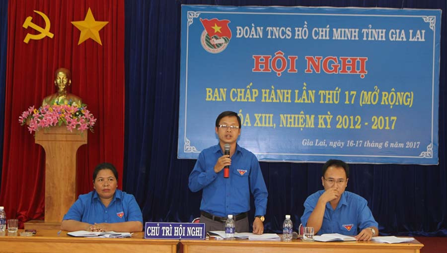 Bí thư Tỉnh Đoàn giải đáp những thắc mắc của đại biểu. Ảnh: P.L Bí thư Tỉnh Đoàn giải đáp những thắc mắc của đại biểu. Ảnh: P.L