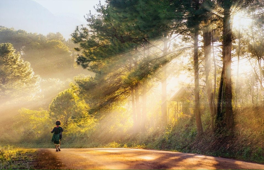 Để người ta ngỡ nơi ấy vẫn giữ vẹn nguyên những nét đẹp buổi ban đầu