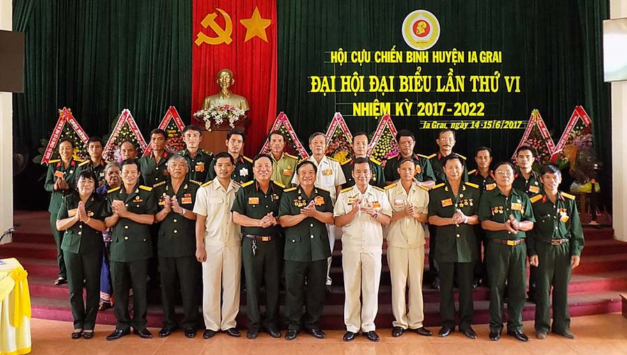 Ra mắt Ban Chấp hành Hội CCB huyện Ia Grai khóa mới. Ảnh: Thanh Nhật  Ra mắt Ban Chấp hành Hội CCB huyện Ia Grai khóa mới. Ảnh: Thanh Nhật