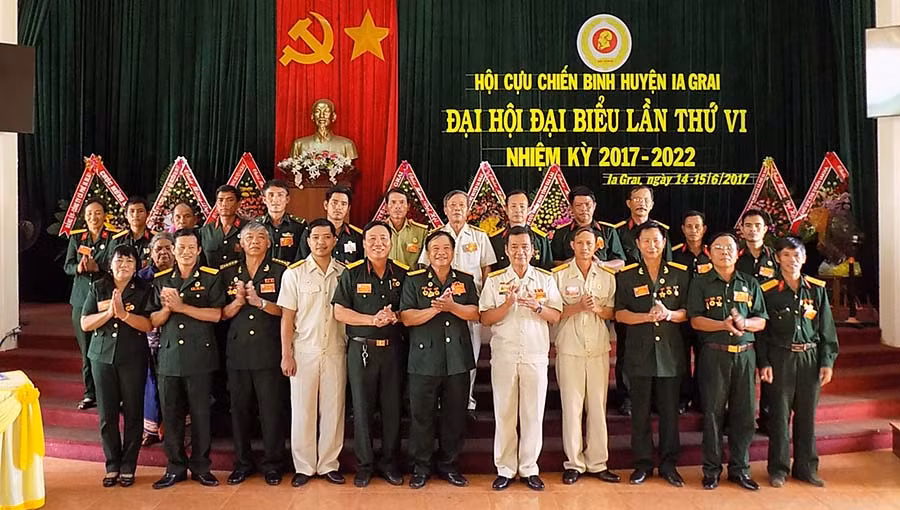  Ra mắt Ban Chấp hành Hội CCB huyện Ia Grai khóa mới. Ảnh: Thanh Nhật