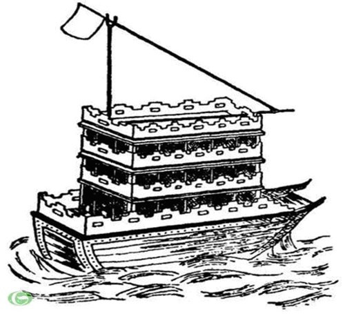 Lâu thuyền. Nguồn: vetruyen.com. Lâu thuyền. Nguồn: vetruyen.com.